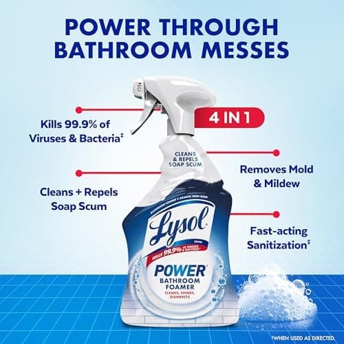 Lysol Power Bathroom Cleaner thumbnail 2