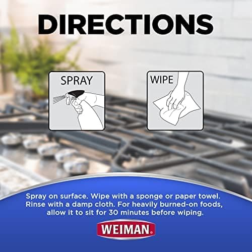 Weiman Gas Range Cleaner & Degreaser thumbnail 4
