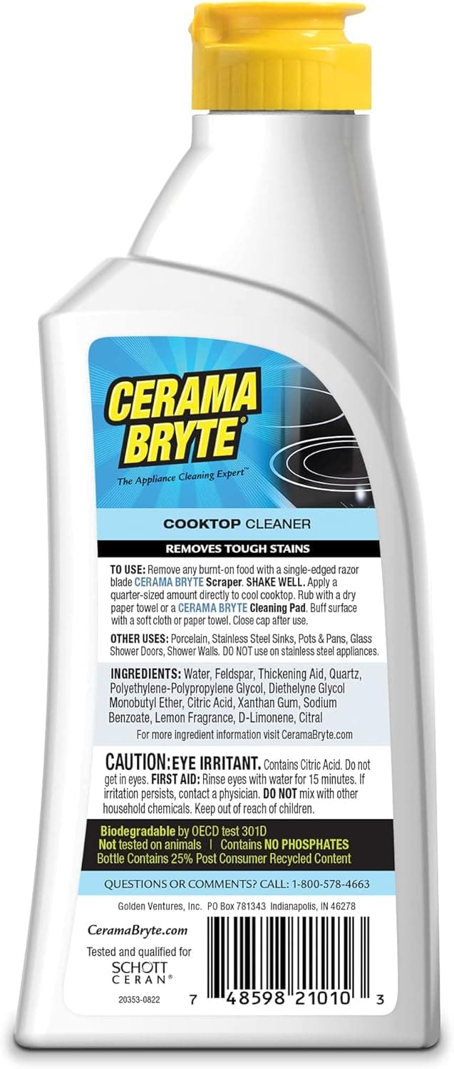 Cerama Bryte Cooktop Cleaner