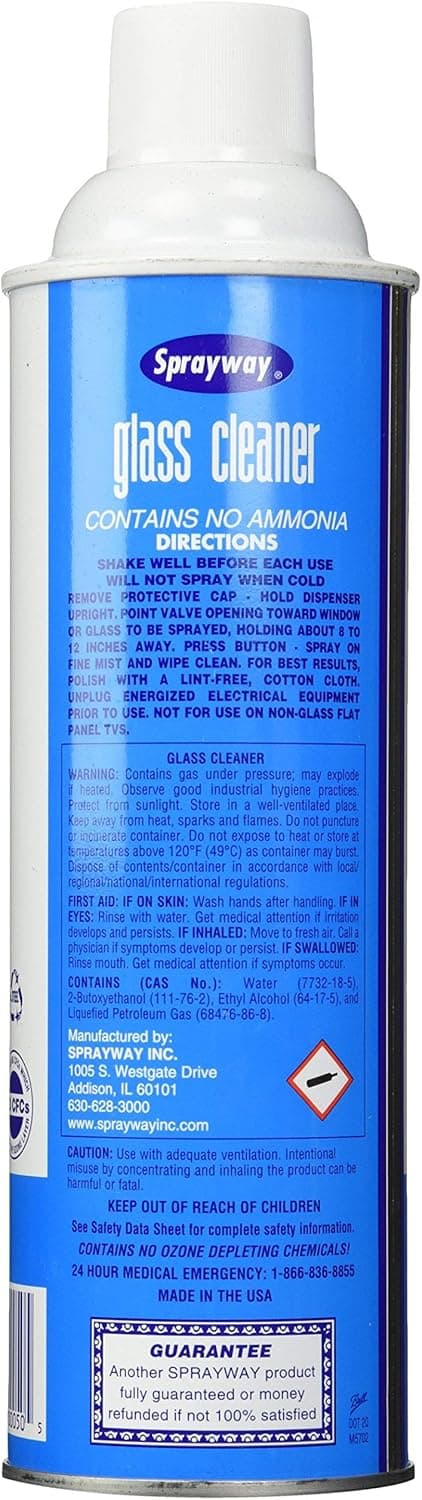 Sprayway Glass Cleaner (aerosol) thumbnail 4