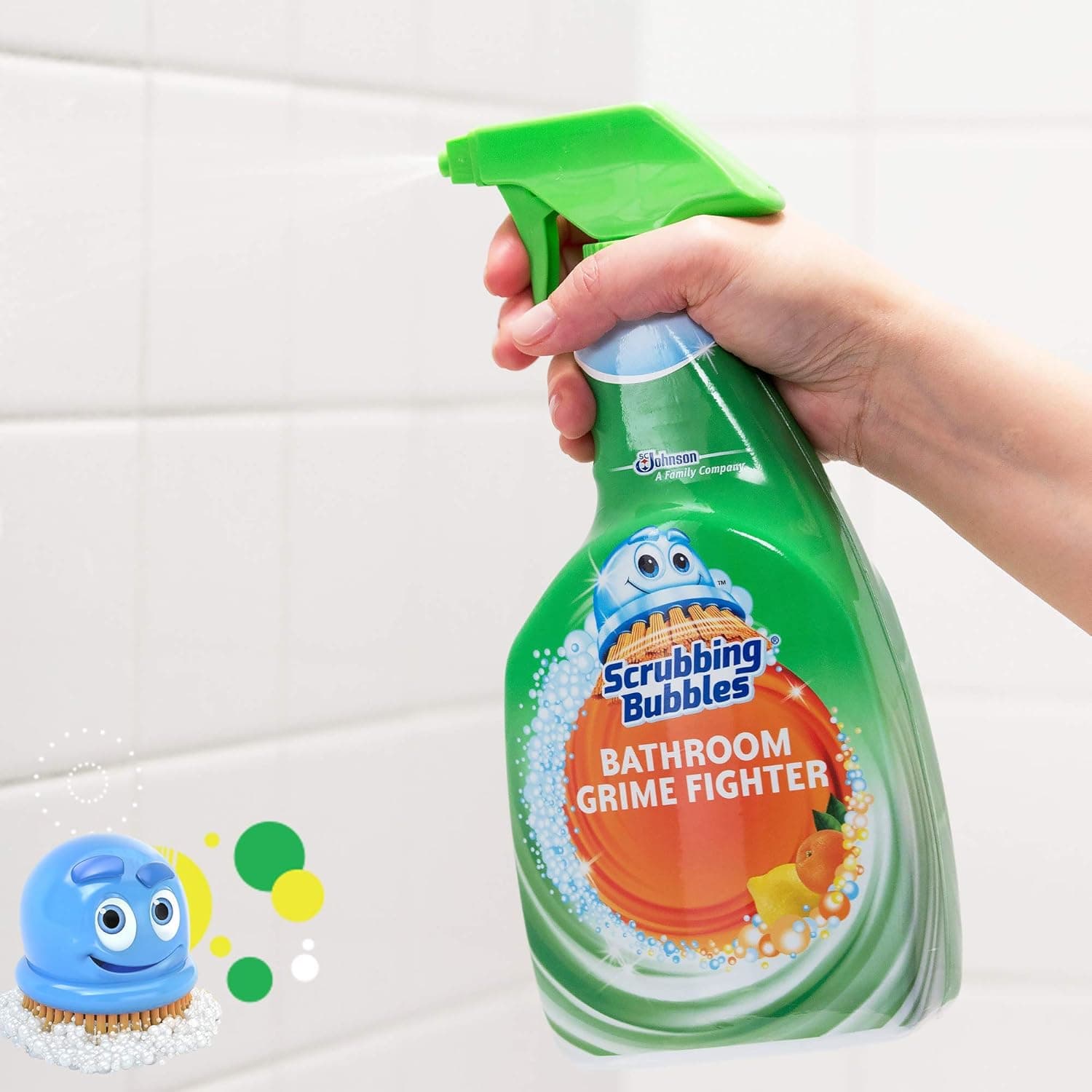 Scrubbing Bubbles Bathroom Grime Fighter thumbnail 2